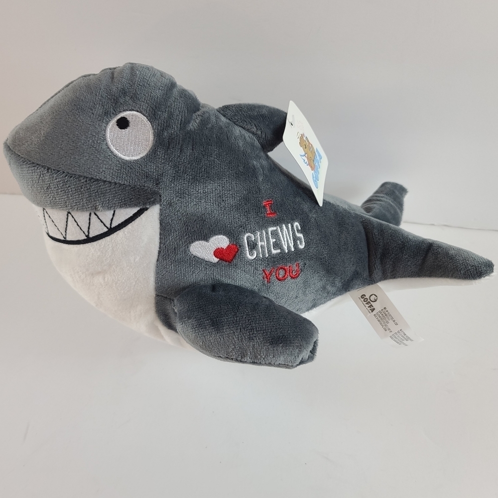 NWT Goffa 12" Shark Plush Valentine's Day Stuffed Animal